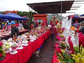 106/4/11大道公輪祀祭拜現場 (三芝區後店土地公廟)